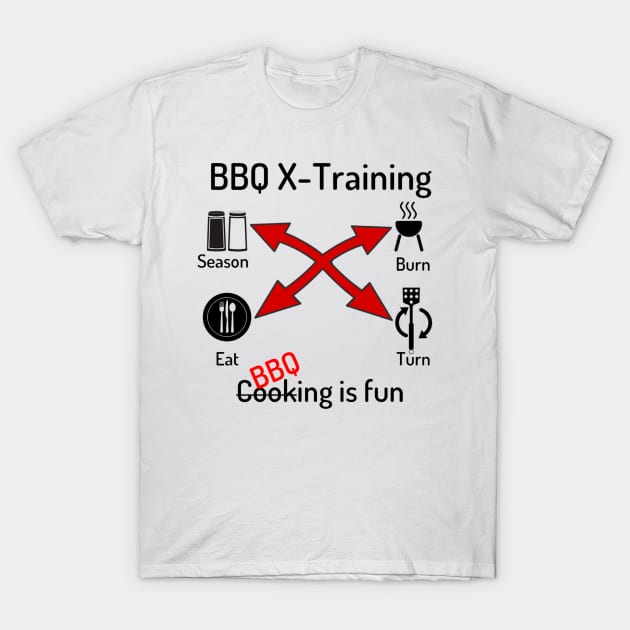 BBQ X-training T-Shirt by juliascornershop